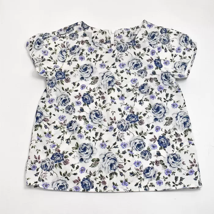 BLUZA FLORAL BLUE 