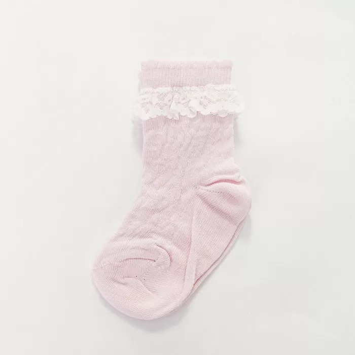 SOKNE LACE PINK 