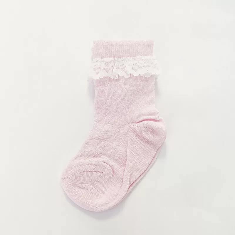 SOKNE LACE PINK 