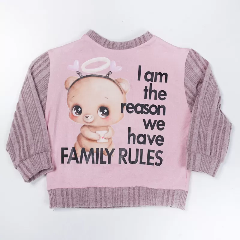 DUKS FAMILY RULES PINK 