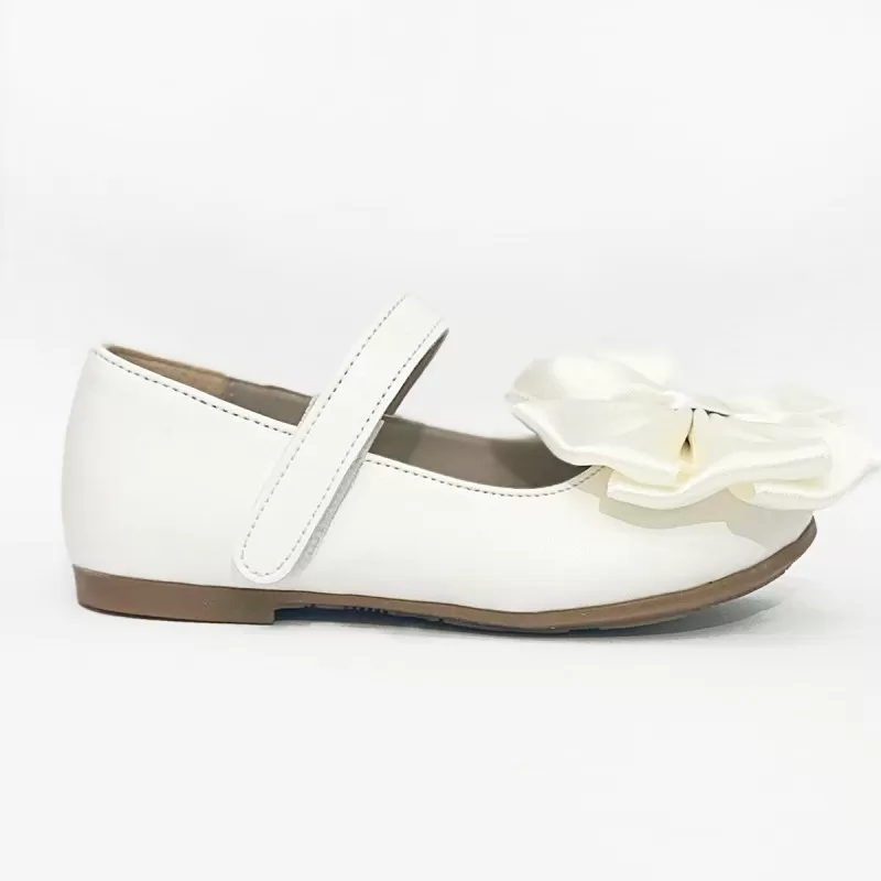 CIPELICE SATIN BOW WHITE 