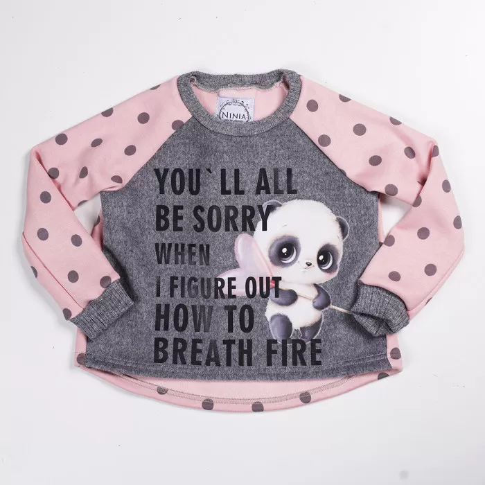 SWEATSHIRT BABY DOT 