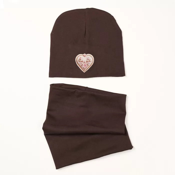 SET BROWN HEART 
