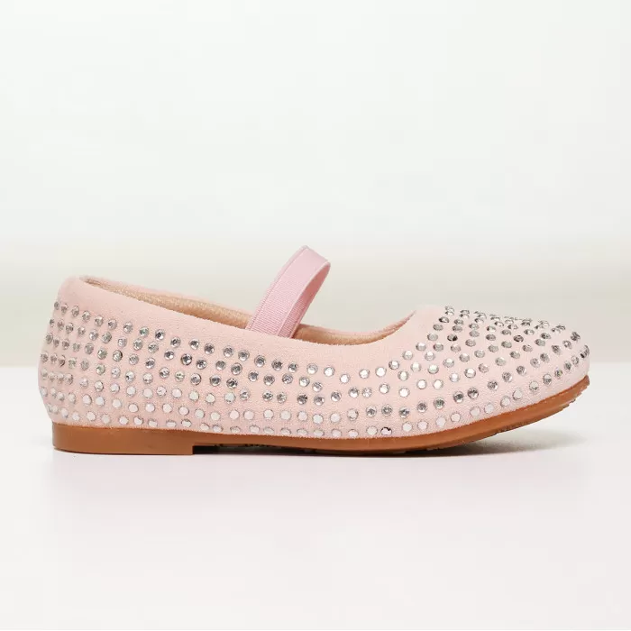 BALETANKE PINK SUEDE 