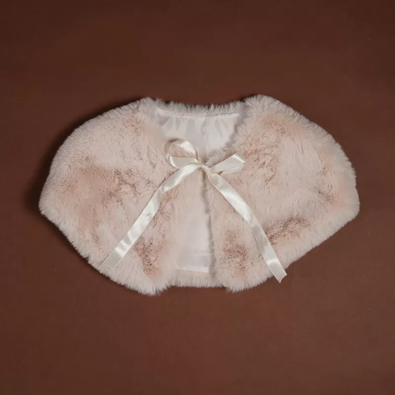 DRESS CREME FUR 