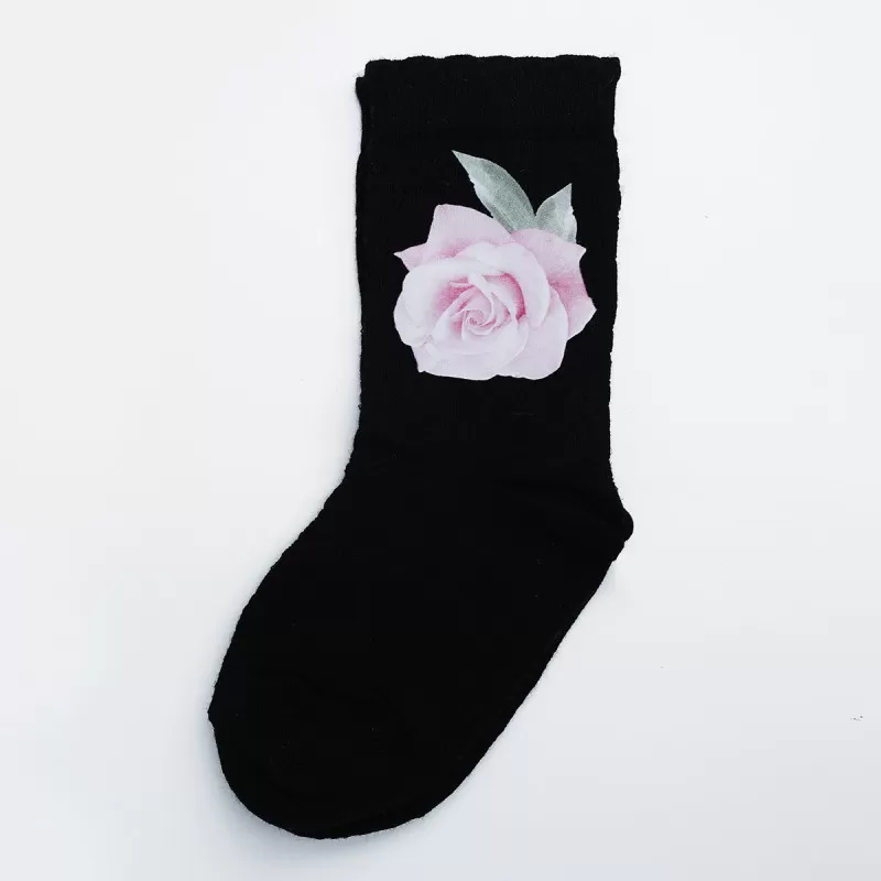 SOKNE ROSES BLACK 