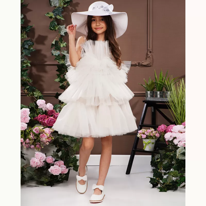 DRESS BUBI WHITE 