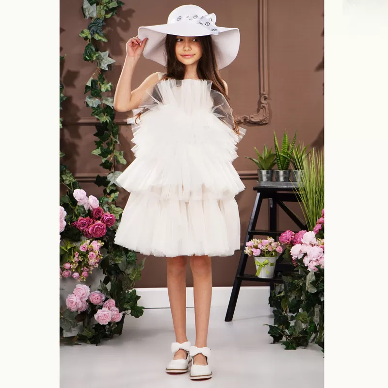 DRESS BUBI WHITE 