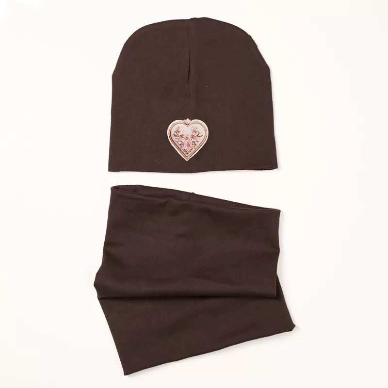 SET BROWN HEART 