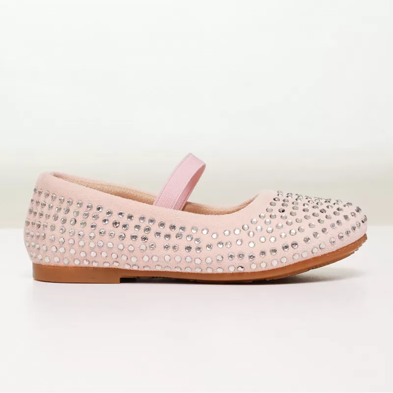 BALETANKE PINK SUEDE 